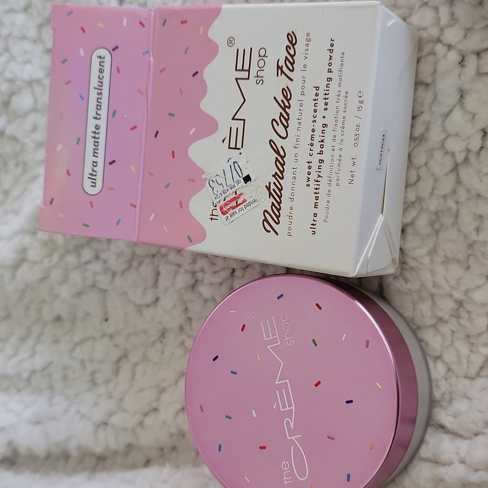 Creme shop setting powder